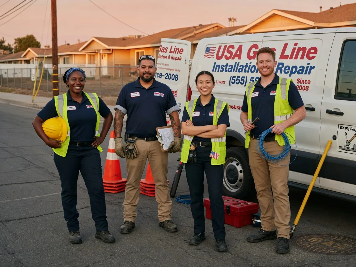 Gas Line Installation company in Black Oak, AR
